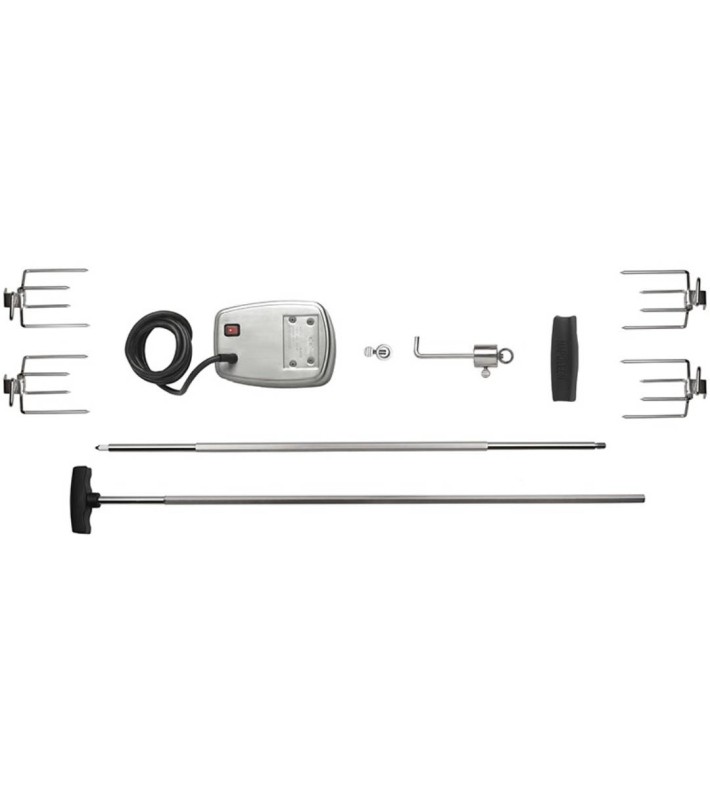 Electric Rotisserie Kit (2 Spits) Napoleon - Fits Prestige PRO 825 - 82.5 × 14.5 × 14.5cm Electric Rotisserie Kit (2 Spits) Napoleon - Fits Prestige PRO 825 - 82.5 × 14.5 × 14.5cm