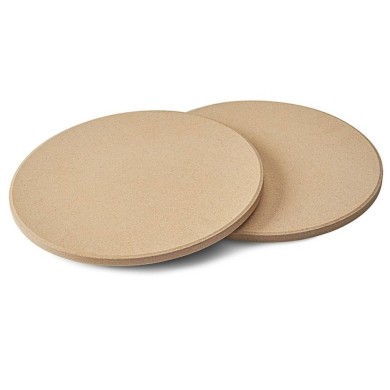 Round Pizza Stone Set Napoleon (2pcs) - Ø25cm