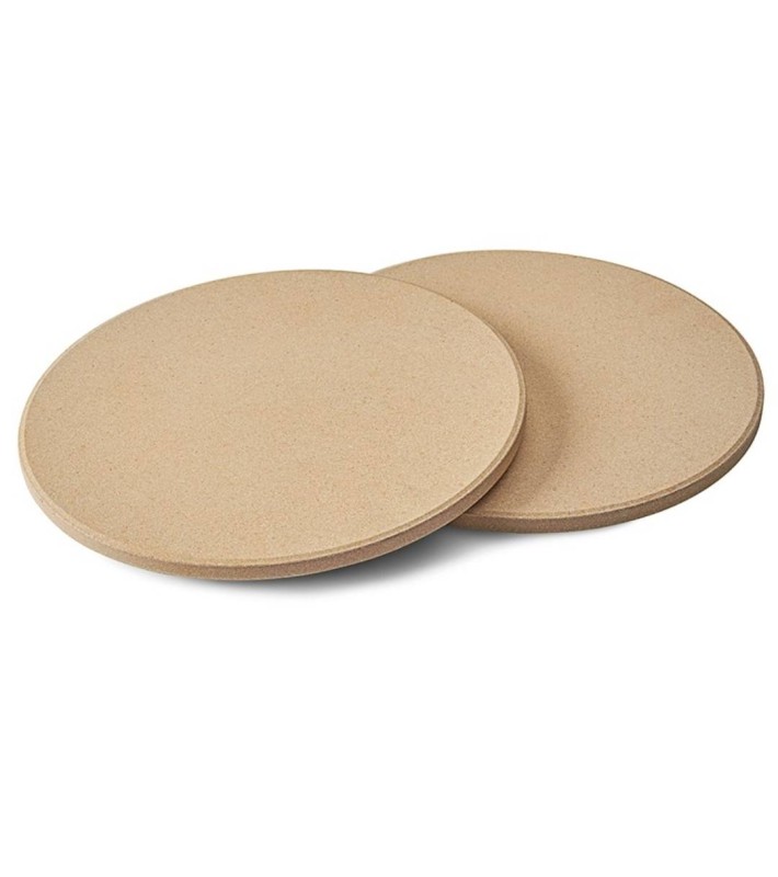 Round Pizza Stone Set Napoleon (2pcs) - Ø25cm Round Pizza Stone Set Napoleon (2pcs) - Ø25cm