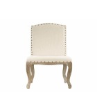 Dining chair - French - White - 50x54x99cm