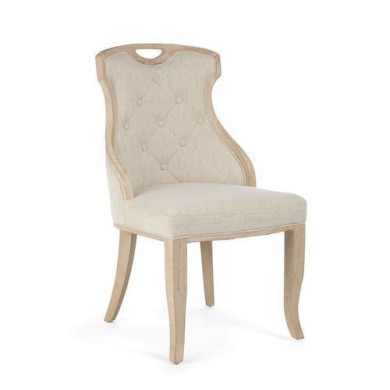 Dining chair - Lux - Ecru - 50x55x95cm