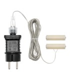 Optional Power Transformer - for 2xAA - with Transparent Cable - 4m