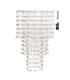 Κρεμαστό Διακοσμητικό - Πολυέλαιος - Θερμό Λευκό - 45xH75cm (936 LED) IP44 Κρεμαστά διακοσμητικά