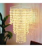 Κρεμαστό Διακοσμητικό - Πολυέλαιος - Θερμό Λευκό - 45xH75cm (936 LED) IP44 Κρεμαστά διακοσμητικά