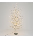 Φωτιζομενο δεντρο κλαδιων - Tiglio - Θερμο Λευκο LED φωτακια Καφε -