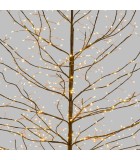 Φωτιζομενο δεντρο κλαδιων - Tiglio - Θερμο Λευκο LED φωτακια Καφε -