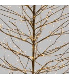 Φωτιζομενο δεντρο κλαδιων - Tiglio - Θερμο Λευκο LED φωτακια Καφε -