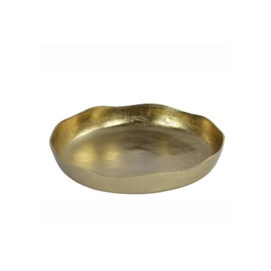 Decorative Disk - Gold - 39x39x7CM Decorative Disk - Gold - 39x39x7CM