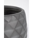 Flower Pot - Pyramid Ciotola - Charcoal - 52.5x52.5x37.5cm