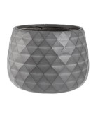 Flower Pot - Pyramid Ciotola - Charcoal - 52.5x52.5x37.5cm