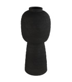Decorative Vase - Black - 21.5x21.5x50cm