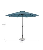 Umbrella - Kalife - Blue - D300cm