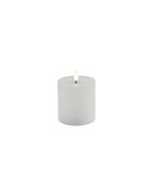 Battery Candle Pillar LED -  Lyon - White - 7x7,5xH8cm