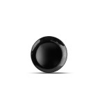 Fruit/Dessert Plate Fabic - Black 21cm
