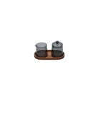 Milk Jug and Sugar Pot - Luma - Grey - 23cl