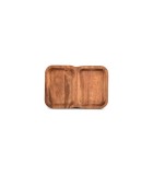 Δίσκος Σερβιρίσματος - Chop - Καφέ - 28x19xH3cm Δίσκος Σερβιρίσματος - Chop - Καφέ - 28x19xH3cm