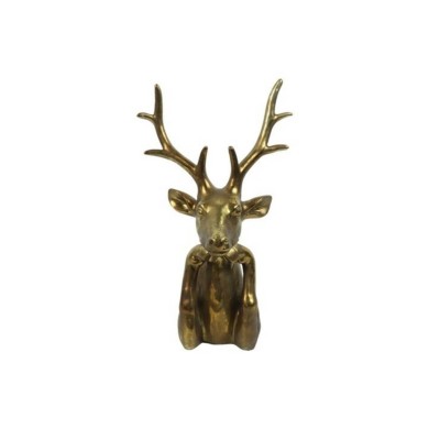 Deer Zen  - Gold - 19x31,5x52CM