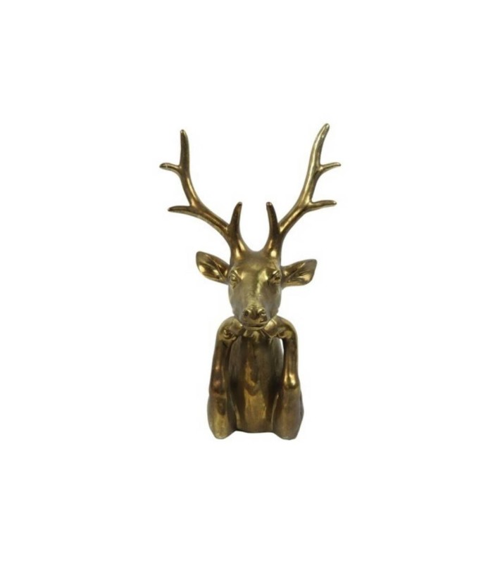 Deer Zen - Gold - 19x31,5x52CM Deer Zen - Gold - 19x31,5x52CM