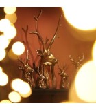 Deer Zen - Gold - 31,5x59x103CM Deer Zen - Gold - 31,5x59x103CM