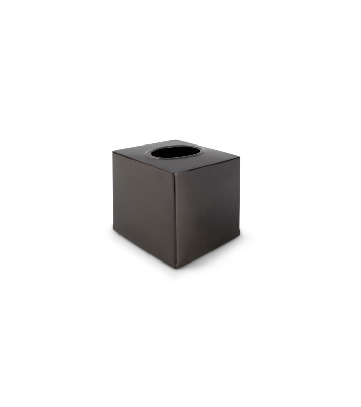 Tissue Box Vanity - Brushed Black 12,5x12,5x12,5cm Tissue Box Vanity - Brushed Black 12,5x12,5x12,5cm
