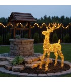 Reindeer - Rose Gold - 720 MicroLED - H120cm Reindeer - Rose Gold - 720 MicroLED - H120cm