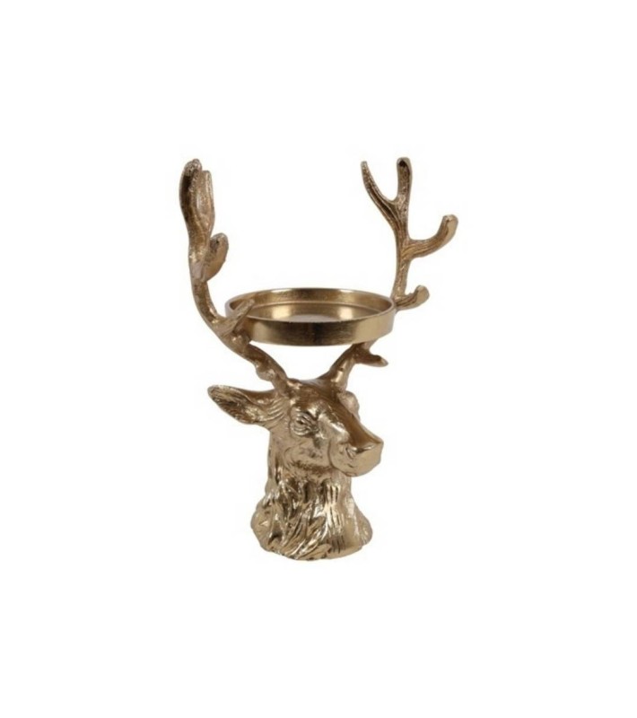 Candle Holder - Gold - 14x20x28CM Candle Holder - Gold - 14x20x28CM