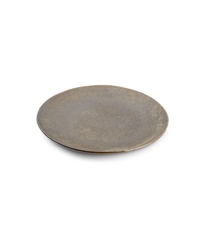 Decorative Dish Bullet - Rusty 44cm Decorative Dish Bullet - Rusty 44cm
