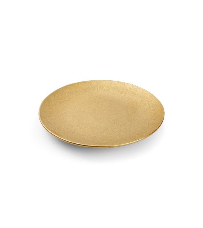 Decorative Dish Bullet - Gold 44cm Decorative Dish Bullet - Gold 44cm
