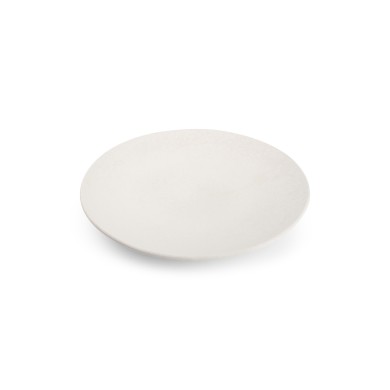 Decorative Plate - Bullet - White  44cm
