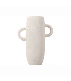 DECORATIVE VASE BULLET - WHITE - 11x30CM DECORATIVE VASE BULLET - WHITE - 11x30CM