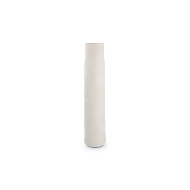 Decorative Vase - Cone - White - 11,5xH50cm Decorative Vase - Cone - White - 11,5xH50cm