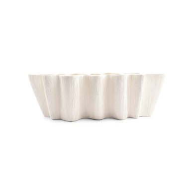 Decorative Bowl - Vico - Beige - 43,5x19xH13,5cm Decorative Bowl - Vico - Beige - 43,5x19xH13,5cm