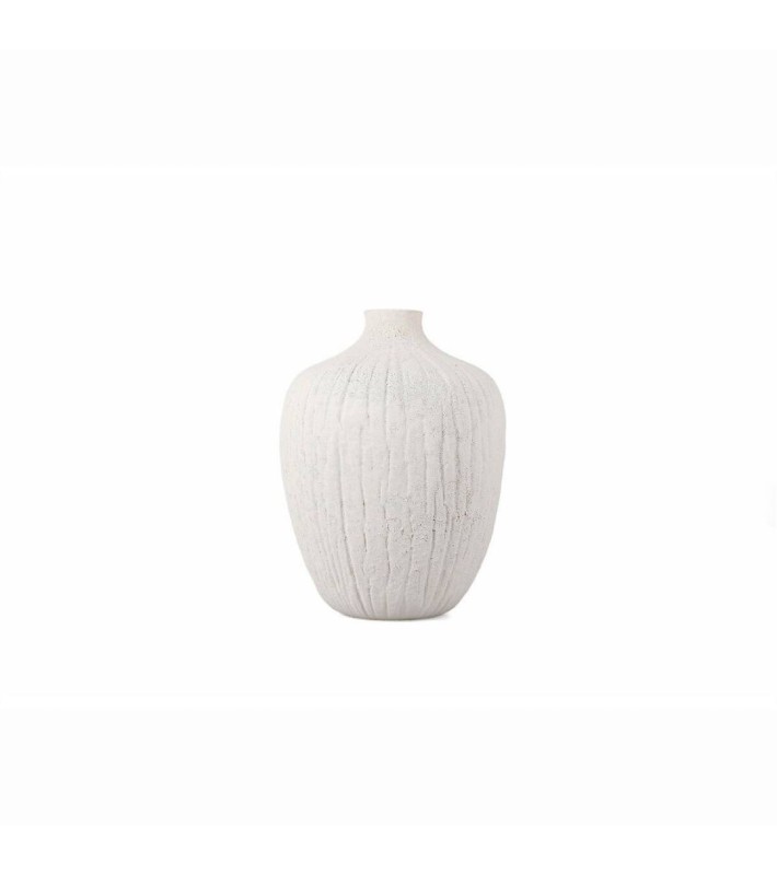 DECORATIVE VASE AVO - IVORY - 20x26,5CM DECORATIVE VASE AVO - IVORY - 20x26,5CM