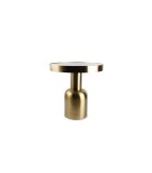 Side Table Ovo - Gold 49x51cm