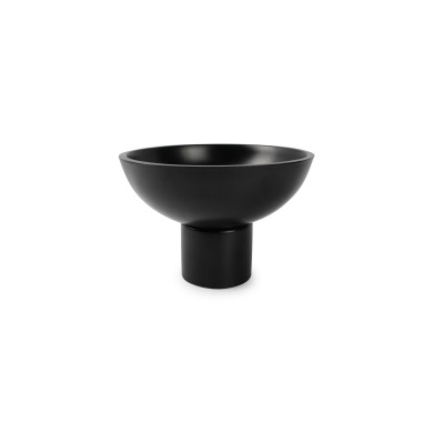 Decorative  Dish - Globe - Black - 27xH16cm