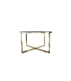 Side table - Rama - Gold - 80xH45cm