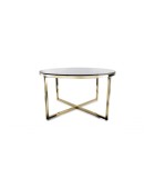 Side table - Rama - Gold - 80xH45cm