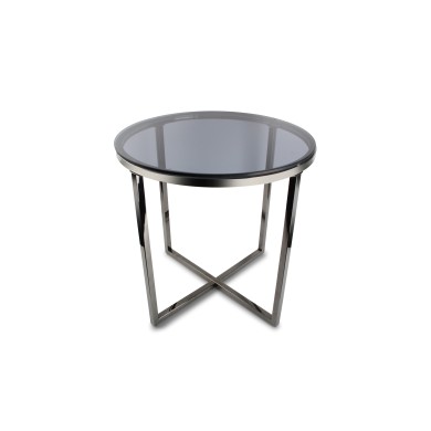 Side Table Set Rama - Black 55x55cm
