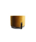 Pouffe Misa - Velvet Yellow 55x40cm