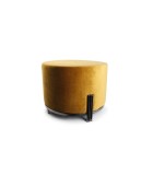 Pouffe Misa - Velvet Yellow 55x40cm