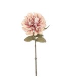 Artificial Dahlia Flower - Pink - 13x13x57cm