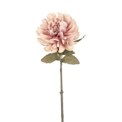 Artificial Dahlia Flower - Pink - 13x13x57cm