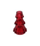 Candle Holder - X-mas tree - Umina - Red - Η15cm