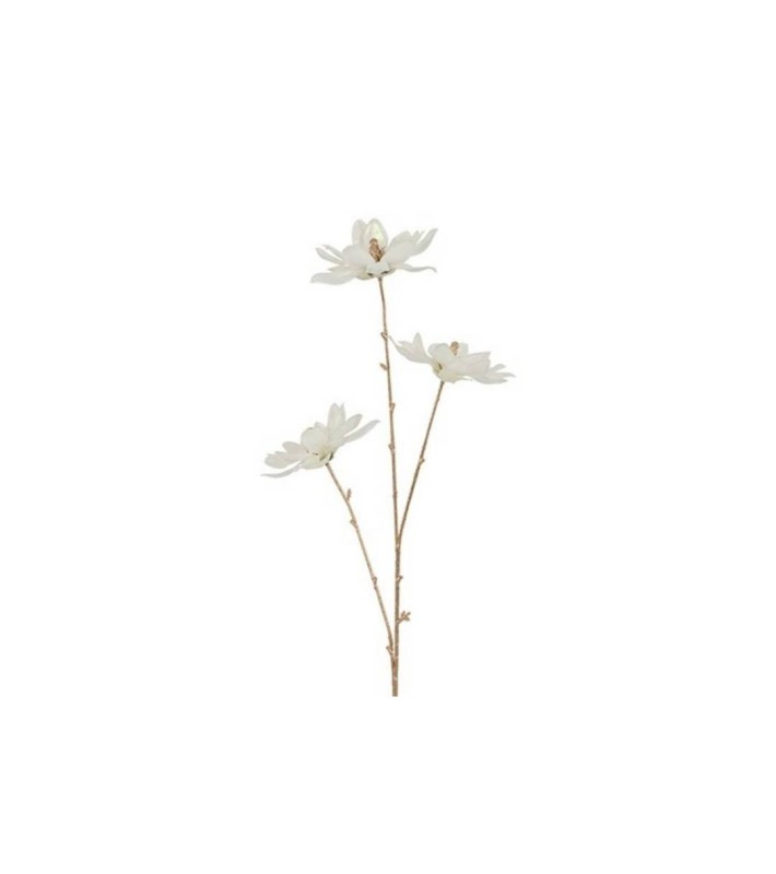 Artificial Flower Magnolia Vivaldi -Crème - 9x19x81CM Artificial Flower Magnolia Vivaldi -Crème - 9x19x81CM