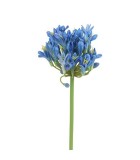 Artificial Agapanthus Flower - Blue - 8x11x70cm