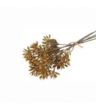 Decorative Eucalyptus Bundle - Yellow - 13x13x32cm