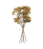 Decorative Eucalyptus Bundle - Yellow - 13x13x32cm