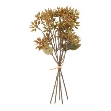 Decorative Eucalyptus Bundle - Yellow - 13x13x32cm