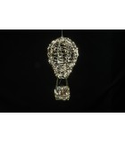 Pre - lit 3D Hot Air Balloon - Bling – Warm White – H48cm - 134LED