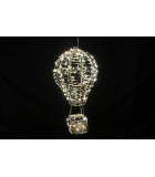 Pre - lit 3D Hot Air Balloon - Bling – Warm White – H60cm - 200LED